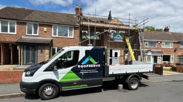 New Roof Under Construction in Ackworth